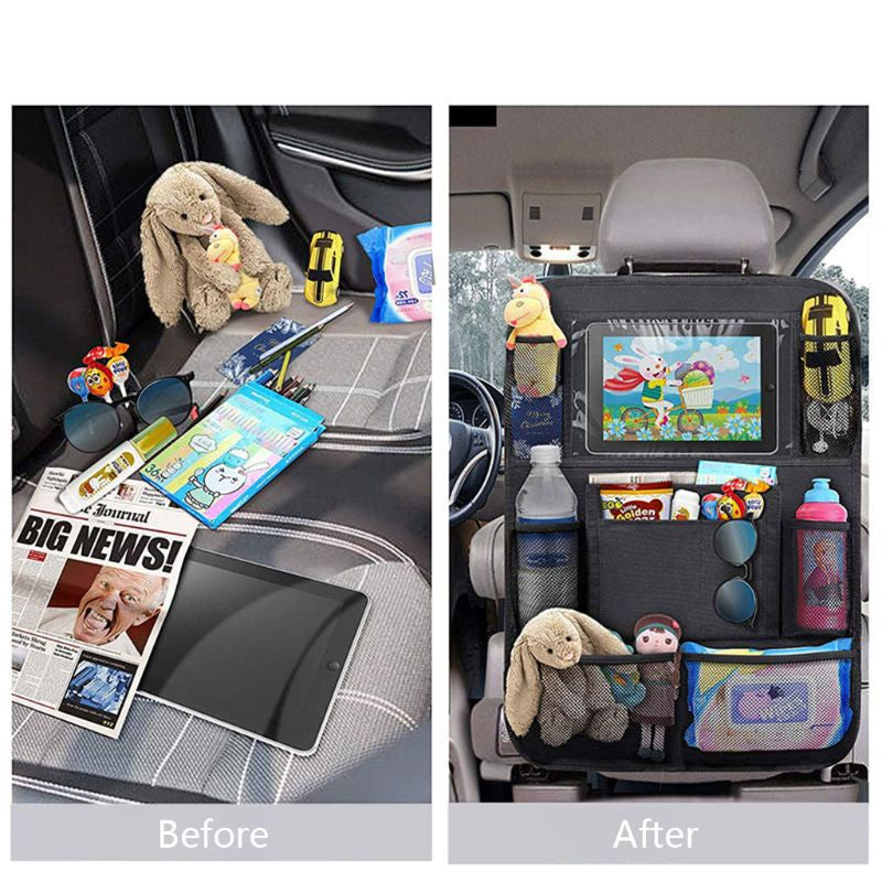 Ultimate Car Seat Back Pocket Storage Bag - Organize Your Essentials!