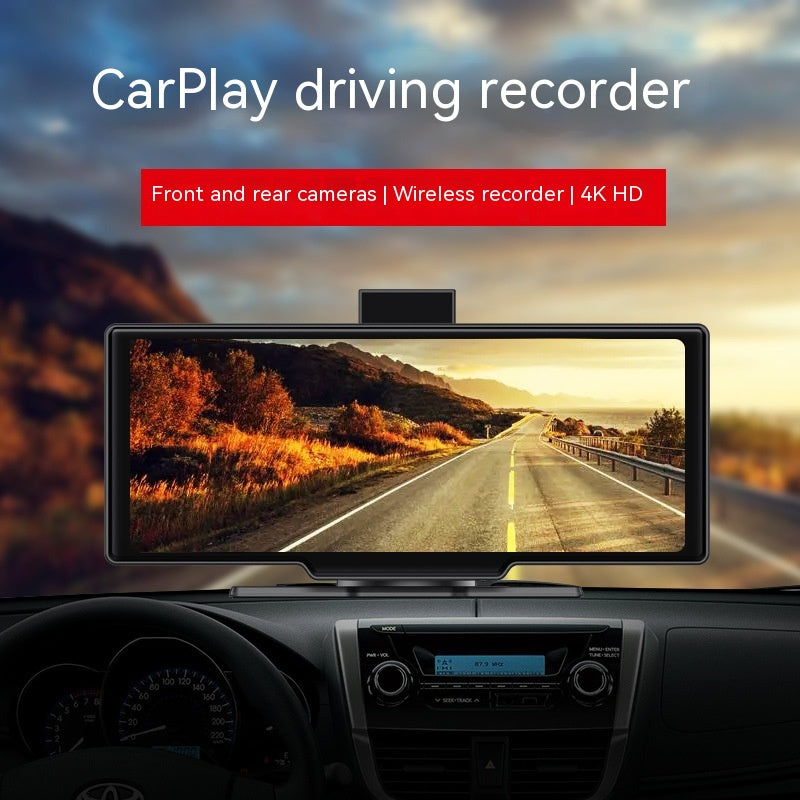 10.26-Inch Wireless CarPlay Multimedia Recorder for Cars