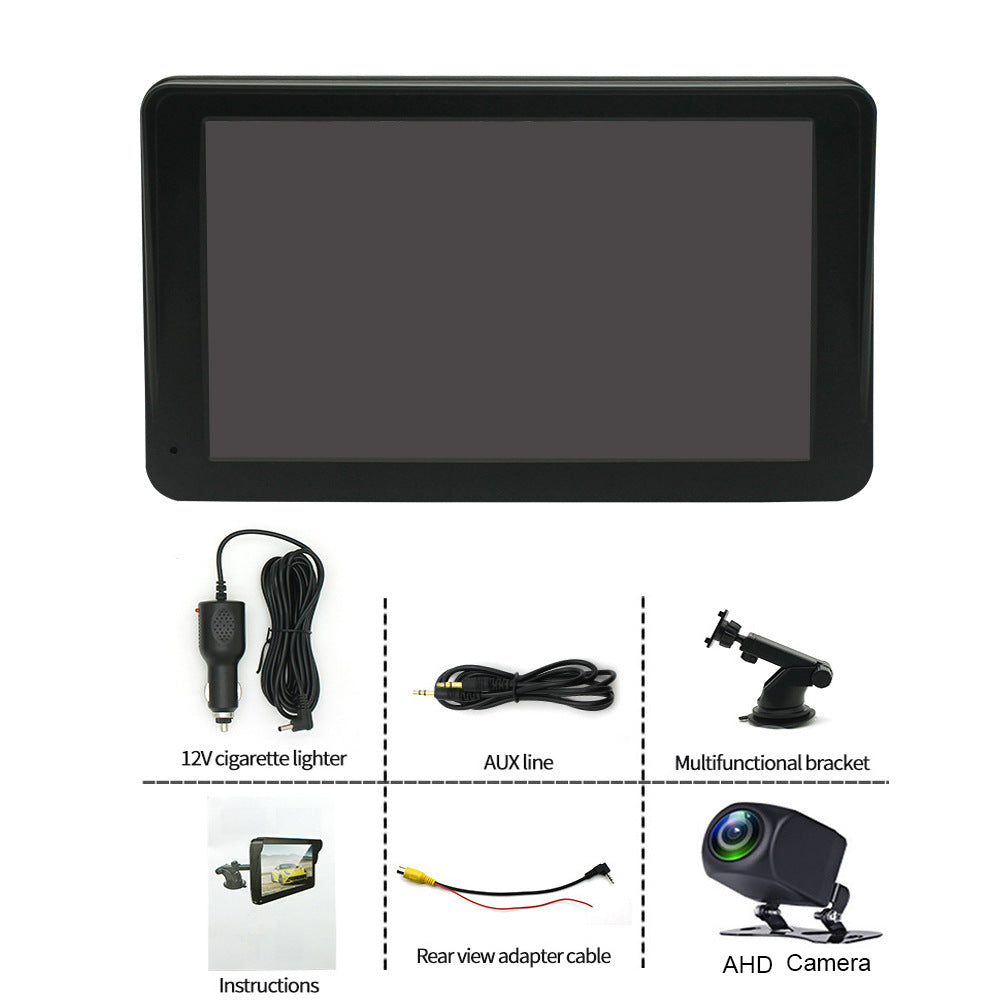 7-Inch Wireless CarPlay Smart Screen - Portable MP5 Navigation & Reversing Player for Your Vehicle