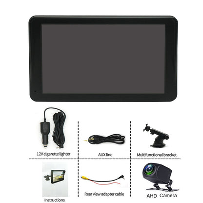 7-Inch Wireless CarPlay Smart Screen - Portable MP5 Navigation & Reversing Player for Your Vehicle