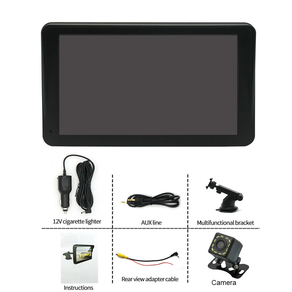 7-Inch Wireless CarPlay Smart Screen - Portable MP5 Navigation & Reversing Player for Your Vehicle