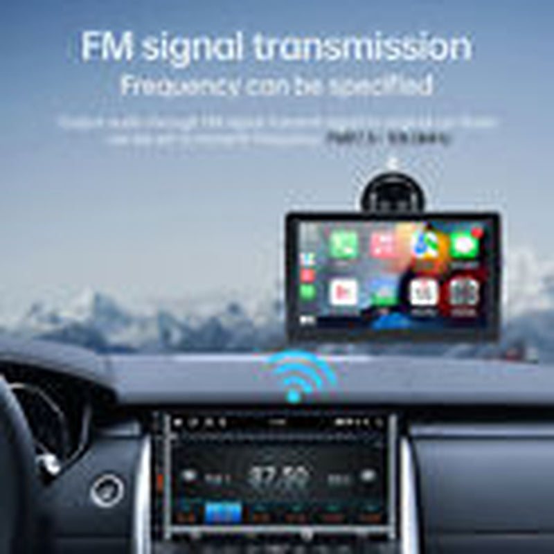 7-Inch Wireless CarPlay Smart Screen - Portable MP5 Navigation & Reversing Player for Your Vehicle