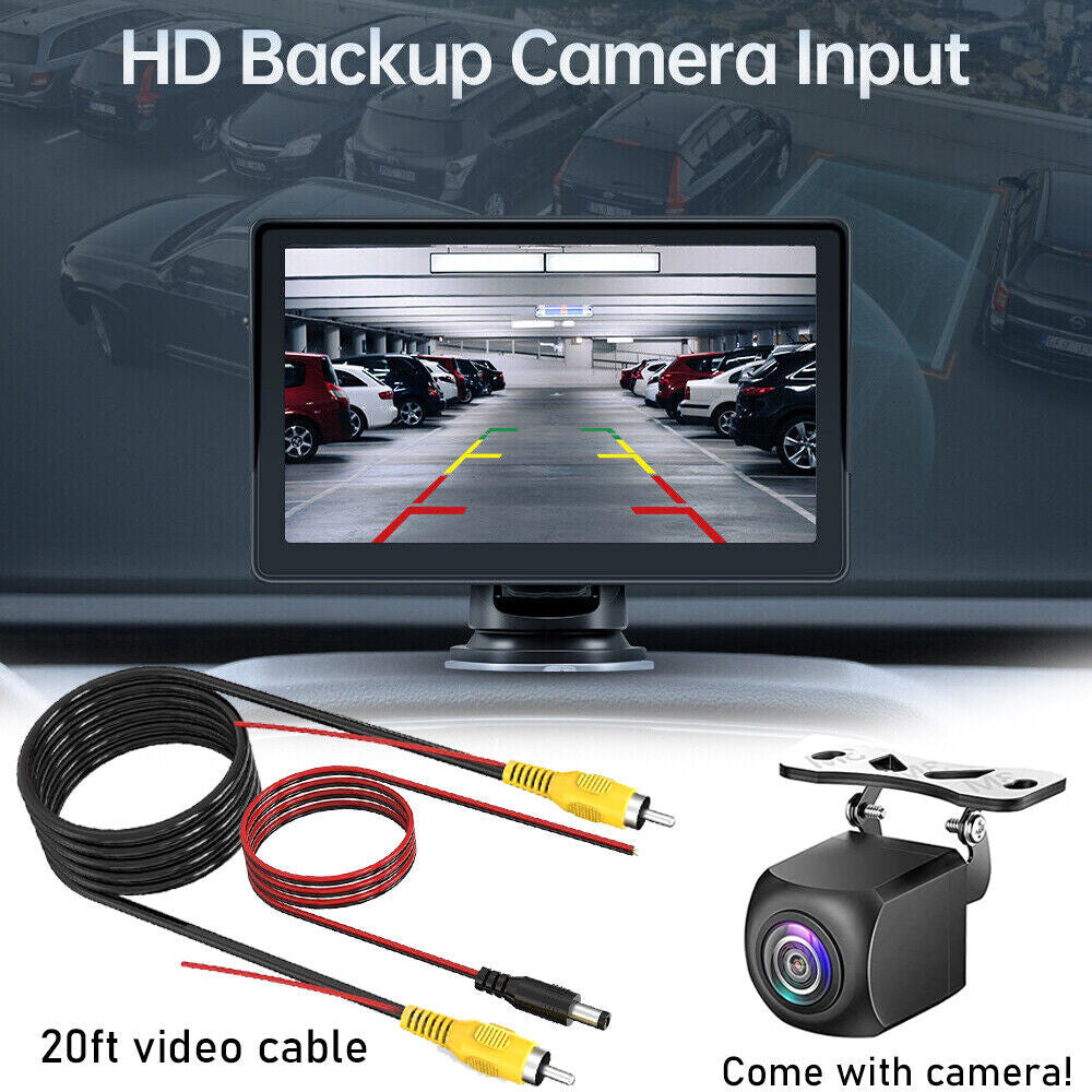 7-Inch Wireless CarPlay Smart Screen - Portable MP5 Navigation & Reversing Player for Your Vehicle