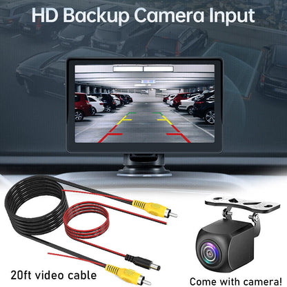 7-Inch Wireless CarPlay Smart Screen - Portable MP5 Navigation & Reversing Player for Your Vehicle