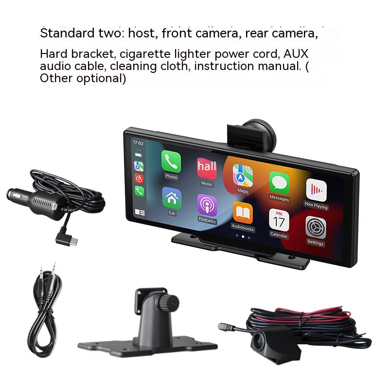 10.26-Inch Wireless CarPlay Multimedia Recorder for Cars